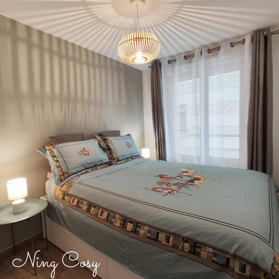 Superbe Cosy Duplex Appartement T3 Charpenne Tete D'Or Avec Parking Prive Gratuit Villeurbanne Buitenkant foto